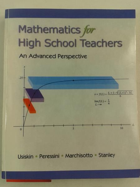 Mathematics High School Teachers
