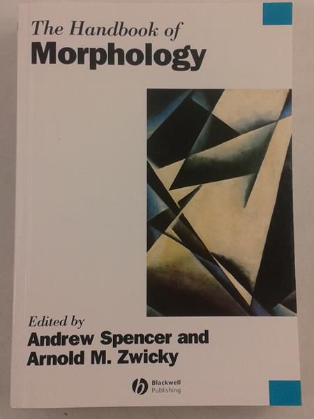 The Handbook of Morphology