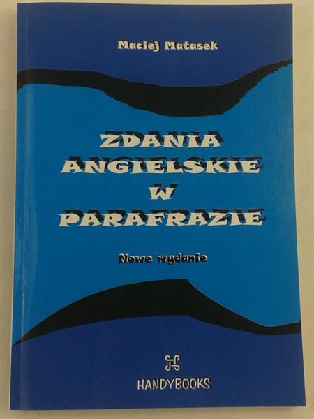 Zdania angielskie w parafrazie
