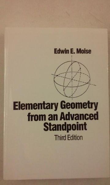 Elementary Geometry from an Advanced Standpoint