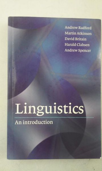 Linguistics: An Introduction