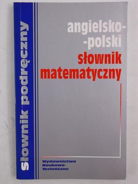 Angielsko-polski słownik matematyczny