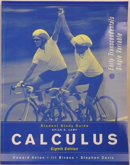 Calculus. Student Study Guide