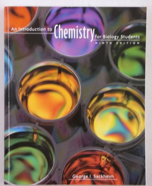An Introduction to Chemistry for Biology Students