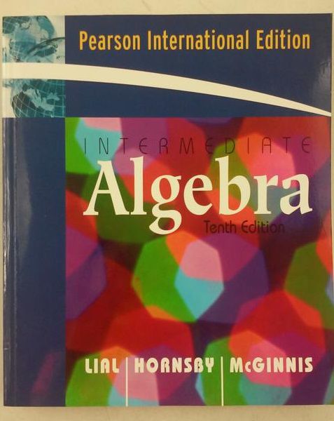 Lial Margaret - Intermediate Algebra