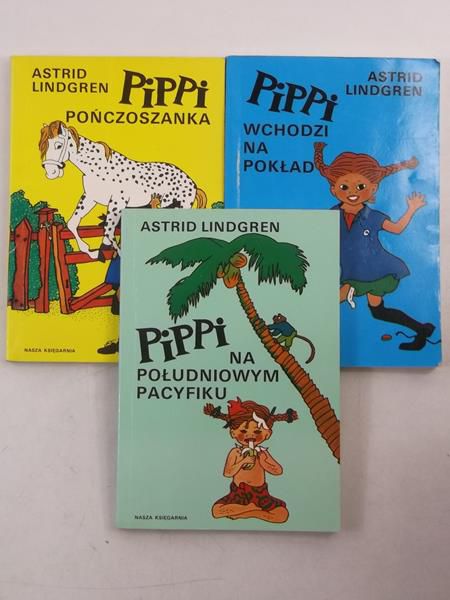 Pippi wchodzi na pokład / Pippi Pończoszanka / Pippi na południowym Pacyfiku