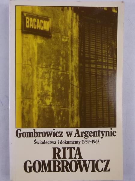 w Argentynie. Świadectwa i dokumenty 1939-1963