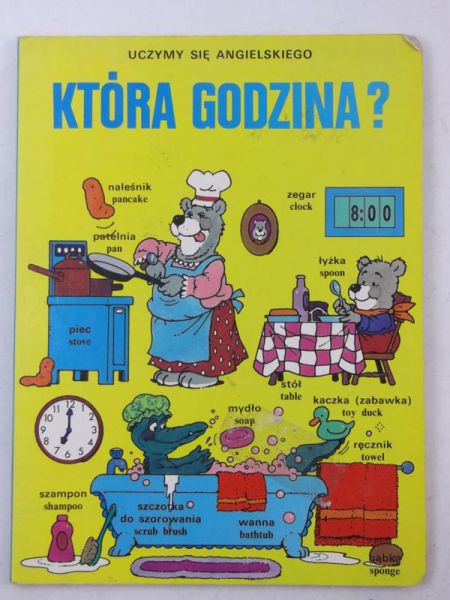 Uczymy się angielskiego, która godzina