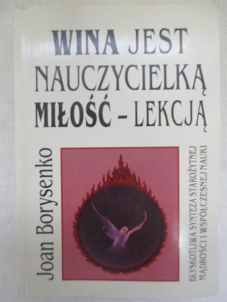 Borysenko Joan - Wina jest nauczycielką, miłość-lekcją