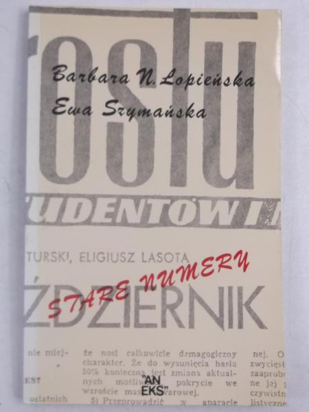 Stare numery