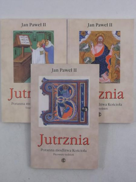 Jan Paweł II - Jutrznia. Poranna modlitwa Kościoła, zestaw 3 książek