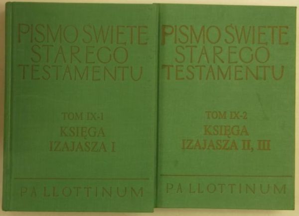 Księga Izajasza I,II,III