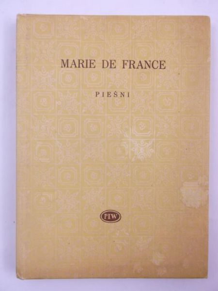 De France Marie - Pieśni