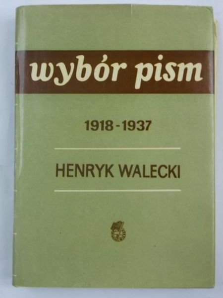 Wybór pism 1918-1937