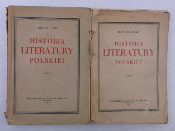 Historia Literatury Polskiej, 2 tomy, 1948 r.