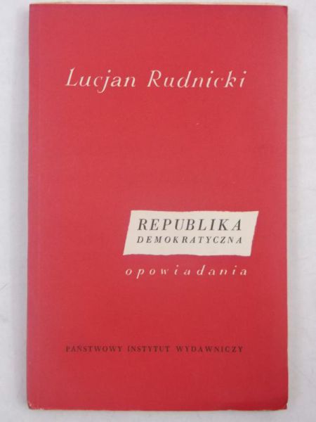 Republika demokratyczna. Opowiadania