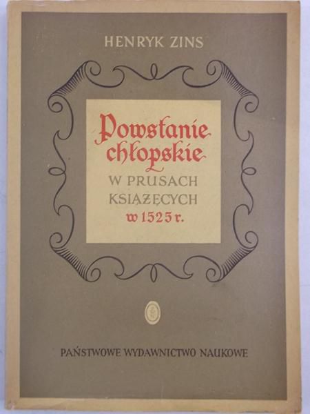Powstanie chłopskie w Prusach Książęcych w 1525 r.