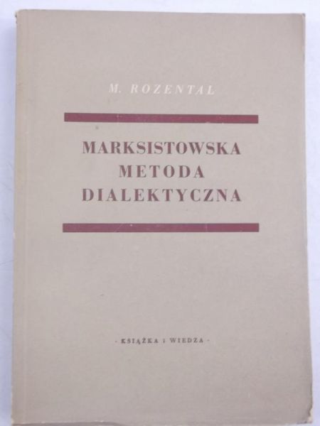 Marksistowska metoda dialektyczna