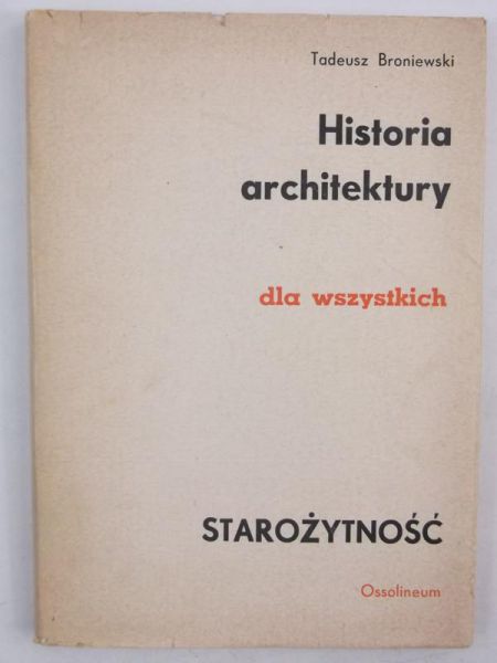 Historia architektury