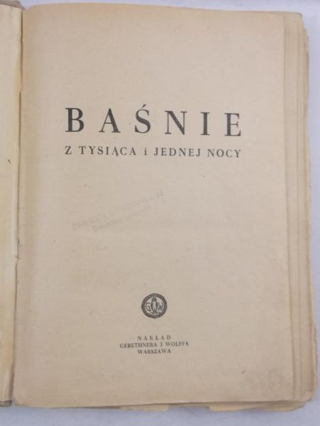 Baśnie z tysiąca i jednej nocy