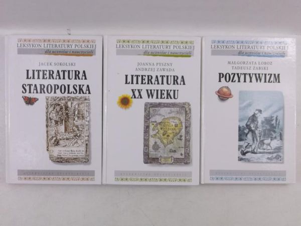 Literatura staropolska  Pozytywizm  Literatura XX wieku