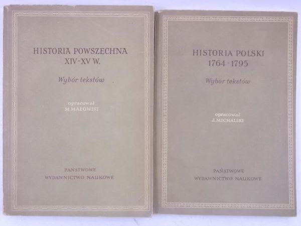 Michałowski Roman - Historia powszechna, Tom III i VI