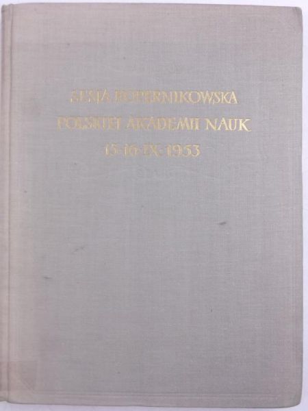 Sesja kopernikowska Polskiej Akademii Nauk