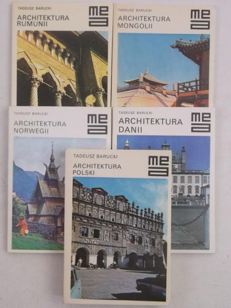 Barucki Tadeusz - Mała Encyklopedia Architektury, 5 tomów