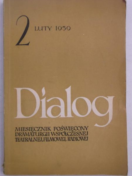 Auderska Halina (red.) - Dialog, Nr 2, luty 1959