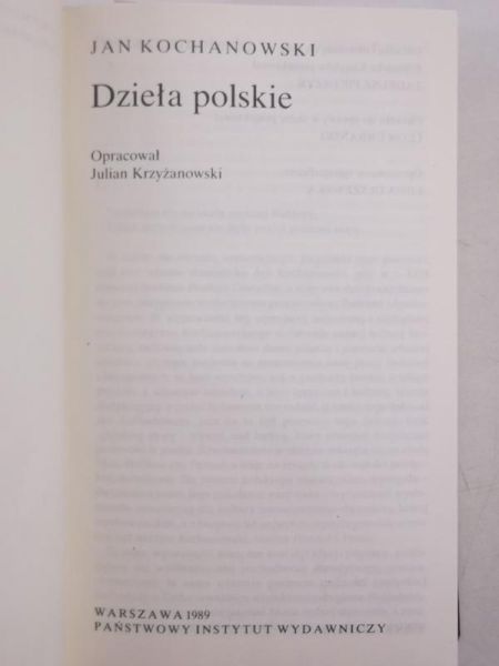 Dzieła polskie
