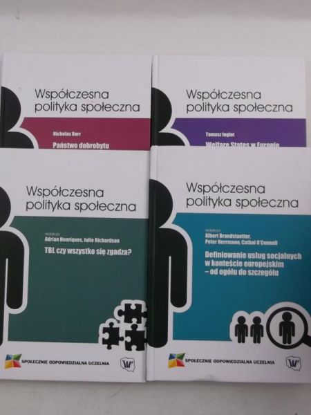 Inglot Tomasz / Barr Nicholas / Henriques Adrian (red.) / Brandstaetter Albert - Współczesna polityka społeczna, Tom III-VI
