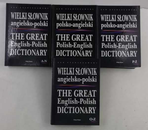 Wielki słownik polsko-angielski, angielsko-polski, IV tomy