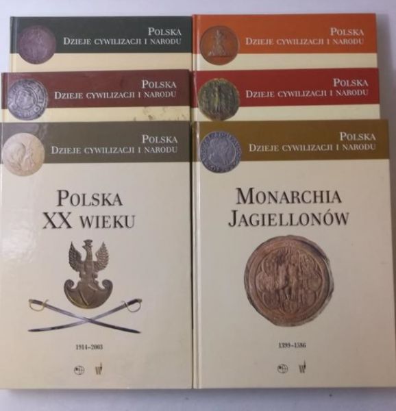 Polska. Dzieje cywilizacji i narodu, 6 tomów, komplet
