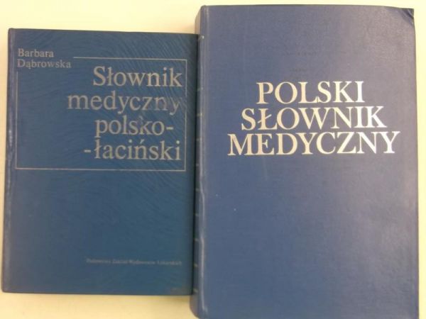 Polski słownik medyczny  Słownik medyczny polsko-łaciński