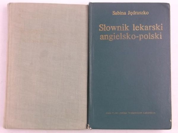 Słownik lekarski angielsko-polski polsko-angielski