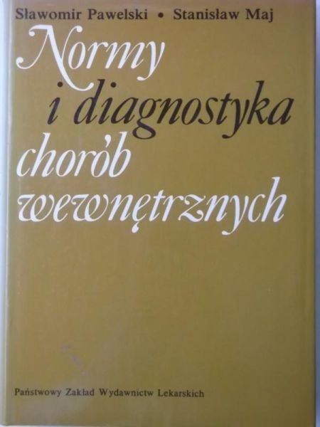 Pawelski Sławomir - Normy i diagnostyka chorób wewnętrznych