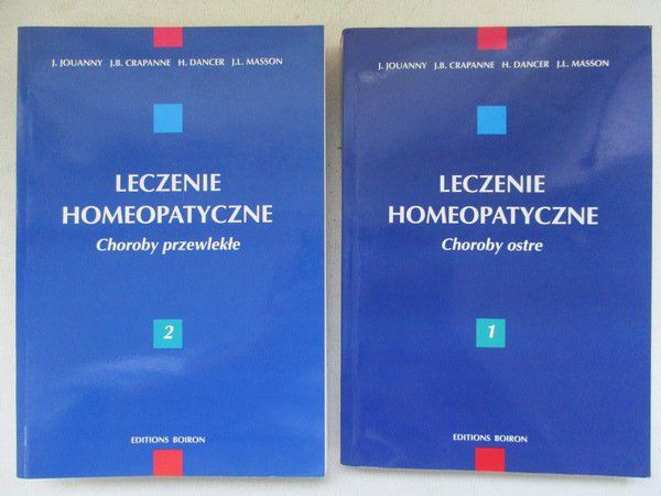 Jouanny J. - Leczenie homeopatyczne, t. I - II