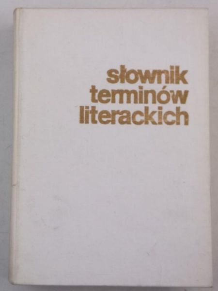 Słownik terminów literackich