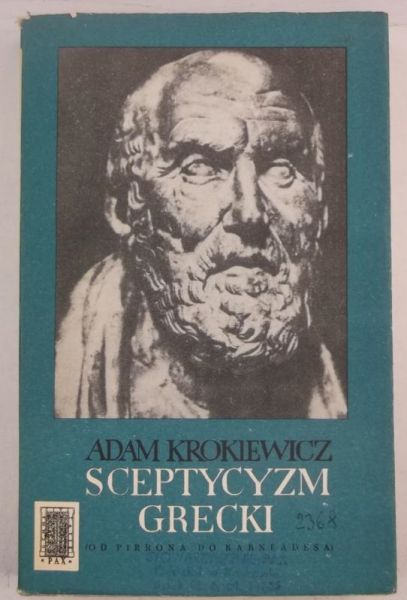 Krokiewicz Adam - Sceptycyzm grecki