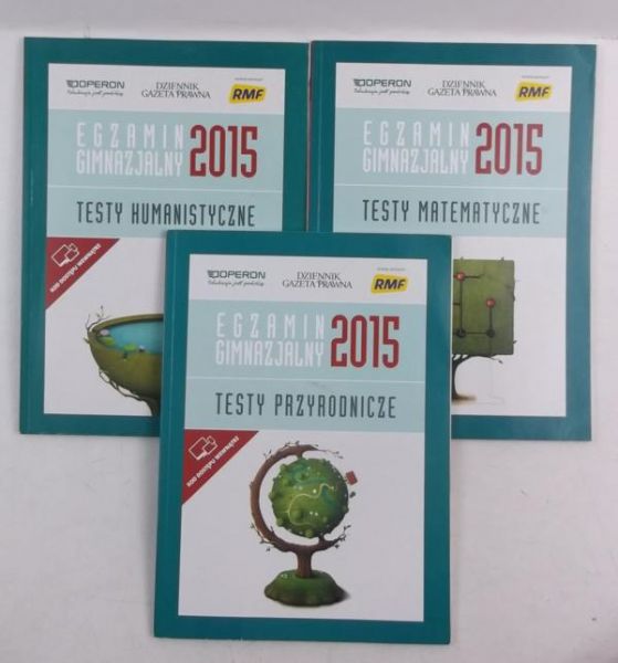 Egzamin gimnazjalny 2015, 3 części