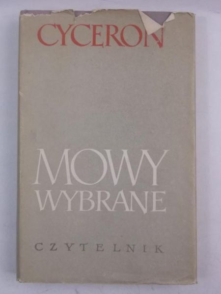 Cyceron - Mowy wybrane