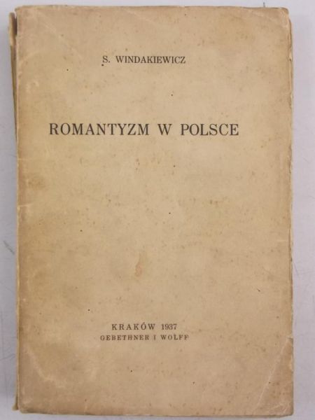 Romantyzm w Polsce, 1937 r.
