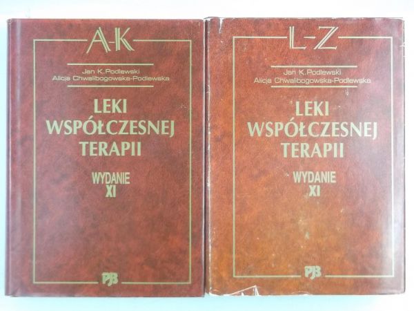 Leki współczesnej terapii, Tom I i II
