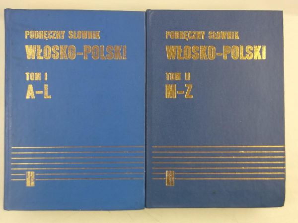 Podręczny słownik włosko-polski, Tom I i II