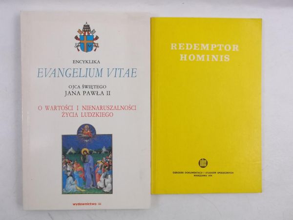 Jan Paweł II - Encyklika Evangelium Vitae / Redemptor Hominis