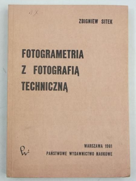 Fotogrametria z fotografią techniczną