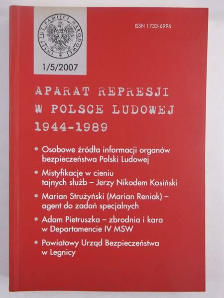Aparat represji w Polsce Ludowj 1944-1989