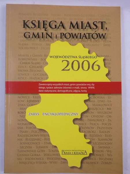 Księga miast, gmin i powiatów województwa śląskiego