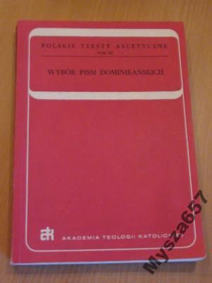 Bar Mazur Wybór Pism Dominikańskich