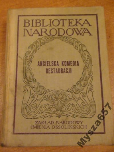 Sinko Angielska Komedia Restauracji Bn
